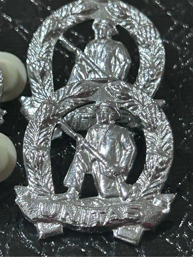 SA Army Commando 2 x Coller and Mess Coller Badges