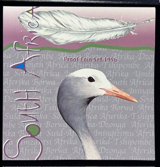 1996 BRILLIANT PROOF SET IN ORIGINAL COIN BOX AS FROM MINT