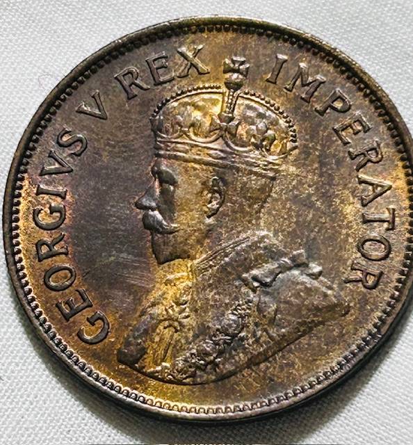 1934 UNION HALF (1/2) PENNY FULLY UNCIRCULATED MINT STATE - LOW MINTAGE