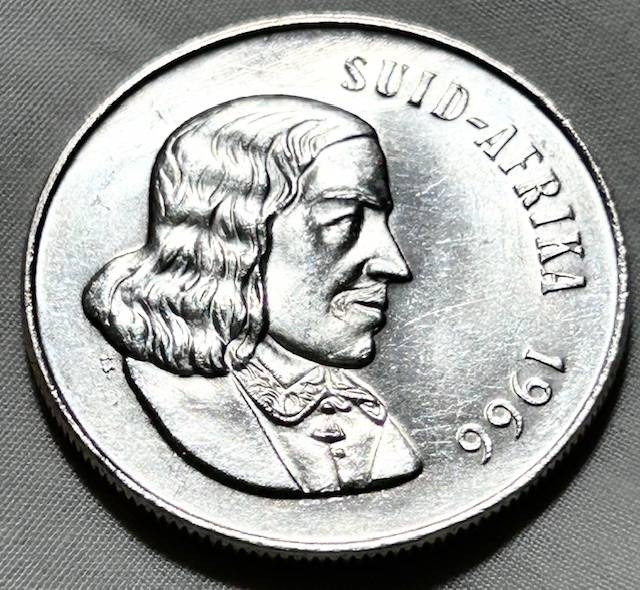 1966 ONE RAND AFRIKAANS - UNCIRCULATED - IN CAPTULE