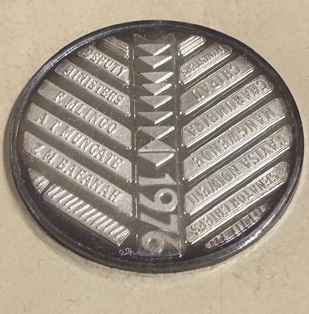 RHODESIA HISTORY MEDALLION VOL. 4 (42 GRAMS PURE 99.9 SILVER) IN ORIGINAL HOLDER SEALED