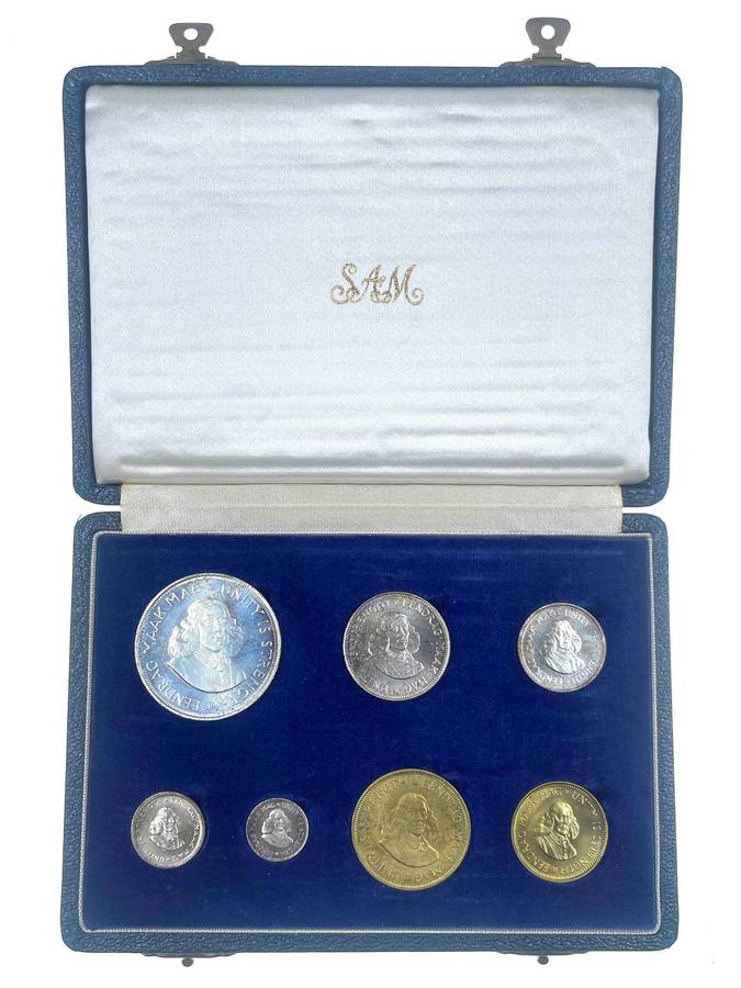1963 South Africa Proof Coin Set **Mintage ONLY 2525**