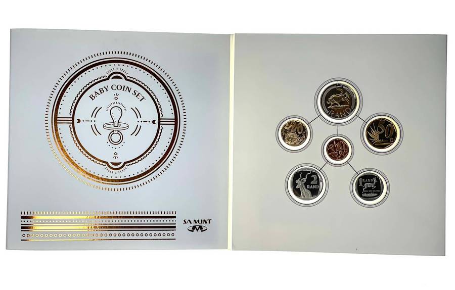 2014 Baby Coin Set South Africa (UNC) Uncirculated Mint Pack Set **Mintage ONLY 65**