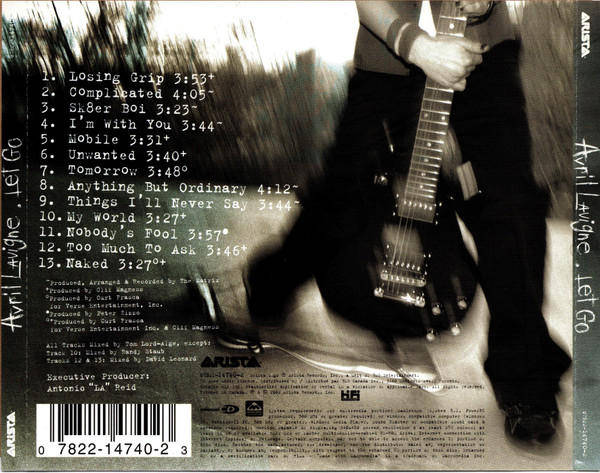 Avril Lavigne - Let Go (Music CD)
