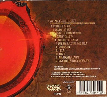 J Majik & Wickaman - Crazy World (Music CD)