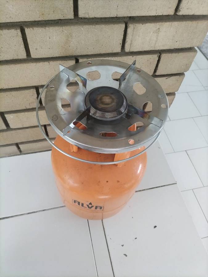 6.6kg Gas Bottle and Top