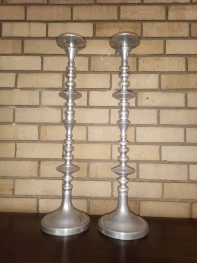 !!! Crazy R1 start !!! 2× large candlestick holders