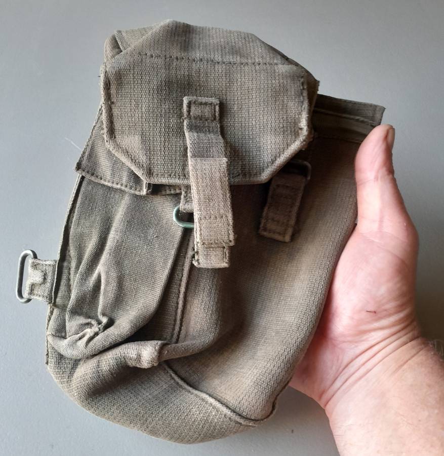 Vintage SADF Webbing Pouch.