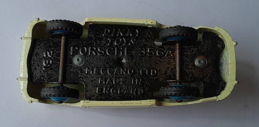 Dinky Toys 182 Porsche 356A Coupe In Original Box.