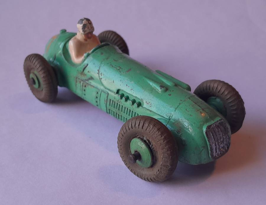 "Reserved". Dinky Toys 235 HWM Racing Car. 9.8cm.