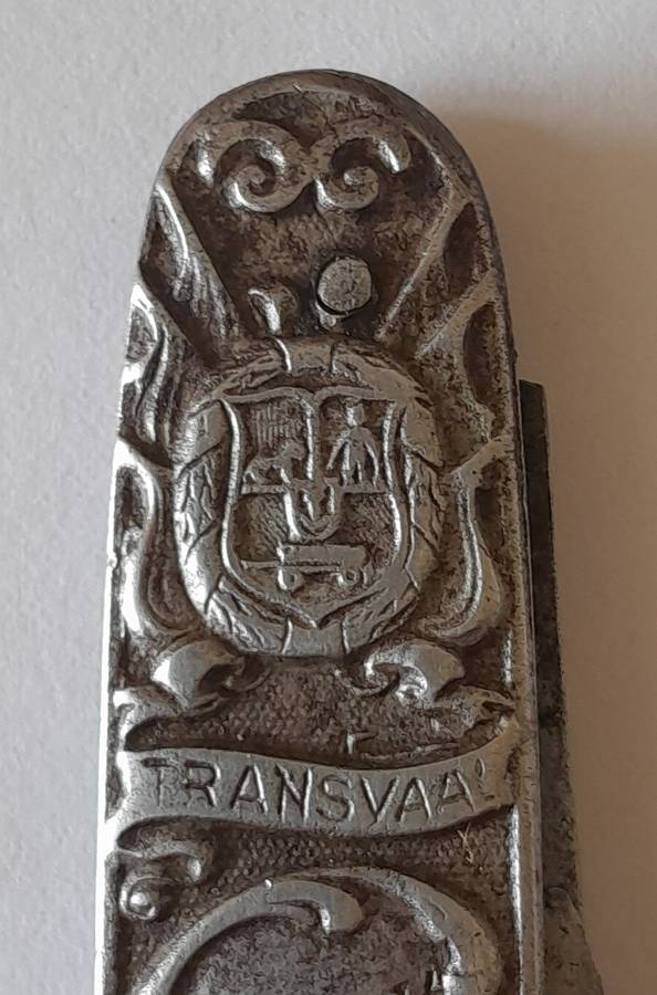 Boer War Paul Kruger / General De Wet Pocket Knife By Amefa.