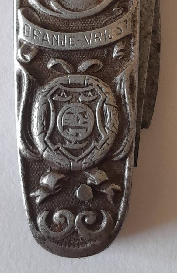 Boer War Paul Kruger / General De Wet Pocket Knife By Amefa.