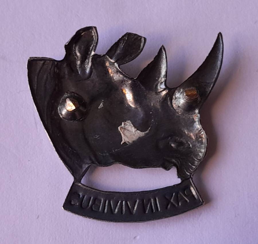 SADF Army SWATF 101 Battalion Beret Badge.  No Lugs.
