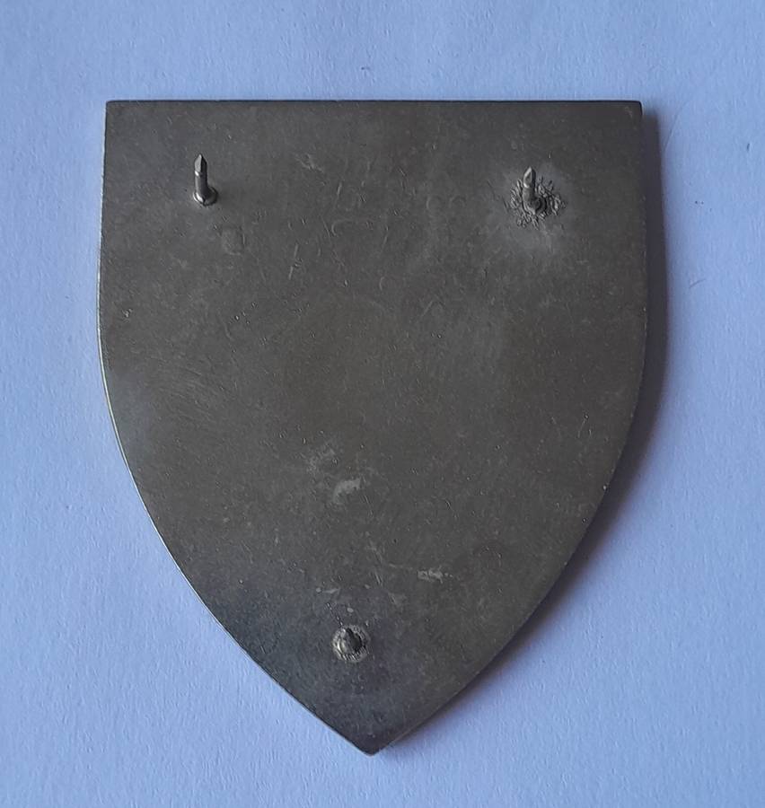 SADF Quartermaster General Composite Depot Shoulder Flash (RARE).  All Pins Intact.