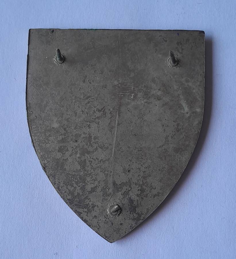 SADF School of Armour Shoulder Flash.  All Pins Intact.