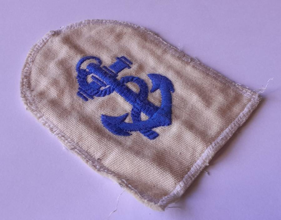 SA Navy Leading Seaman Patch Badge.