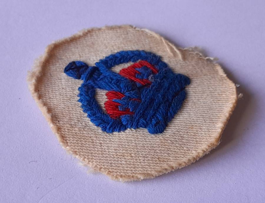 Early Canadian Naval Police Badge.