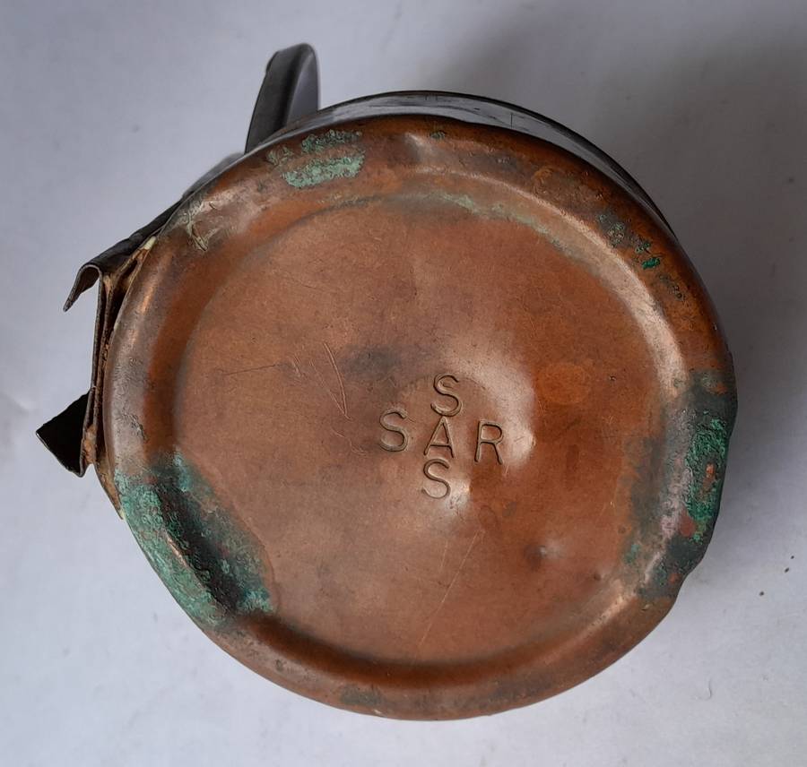 Original Complete SA Railways Tri-Colour Signal Lamp. 34cm.