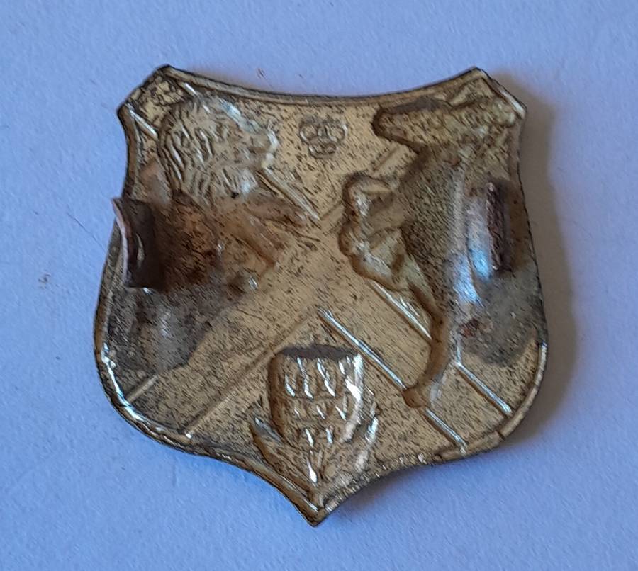 Pretoria Highlanders Badge.  No Lugs.