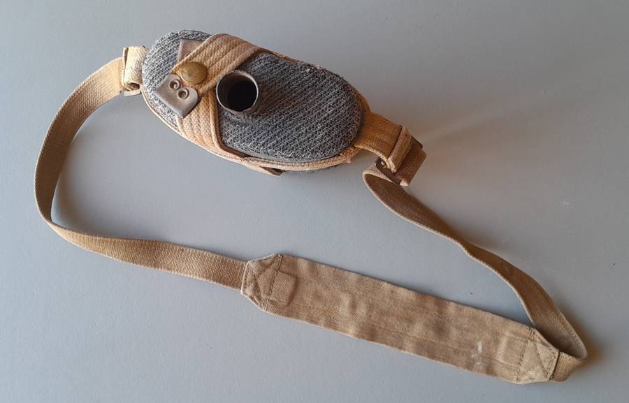 'RESERVED' WW2 RAF Mk VII Water Bottle With Harness and Shoulder Strap. No Stopper.