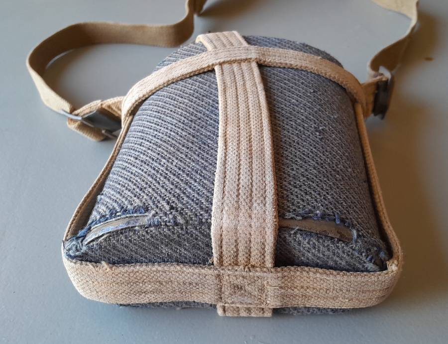 'RESERVED' WW2 RAF Mk VII Water Bottle With Harness and Shoulder Strap. No Stopper.