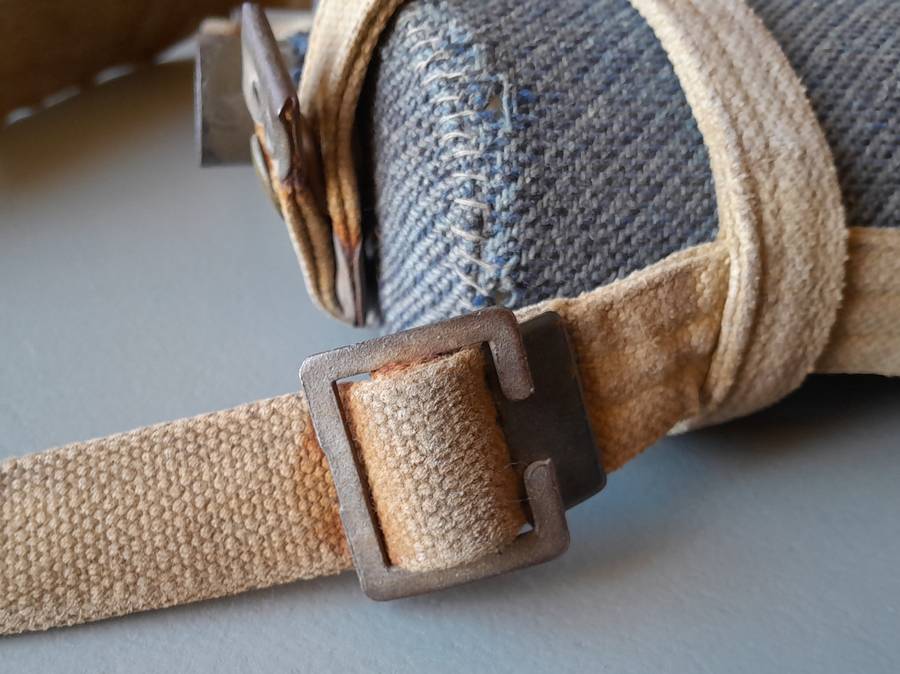 'RESERVED' WW2 RAF Mk VII Water Bottle With Harness and Shoulder Strap. No Stopper.