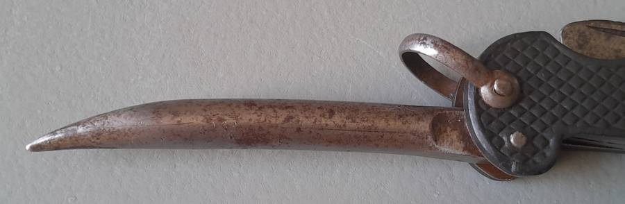 "Reserved" WW1 / WW2 Era Seaman's Marlin Spike Jack Knife By John Watts, Sheffield.