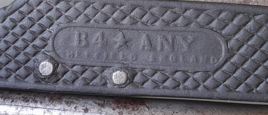 "Reserved" WW1 / WW2 Era Seaman's Marlin Spike Jack Knife By John Watts, Sheffield.