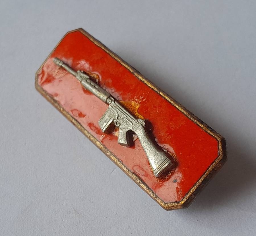 SADF Sharpshooter Skiet Balkie.  Pins Intact.