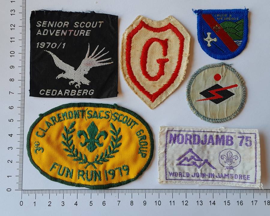 Collection of 1970's Boy Scouts Badges. 1 Bid For All.