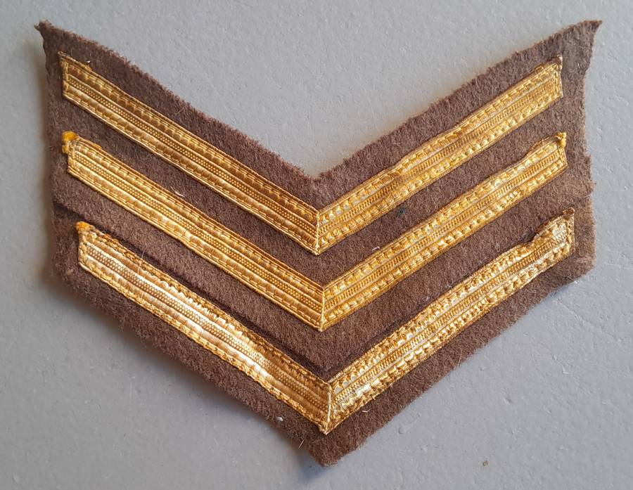 Sergeant Rank Stripes.