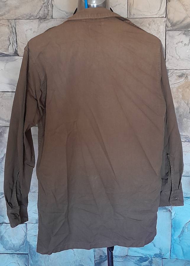 1970's SADF Border War Long Sleeve Shirt.  Size: Medium.