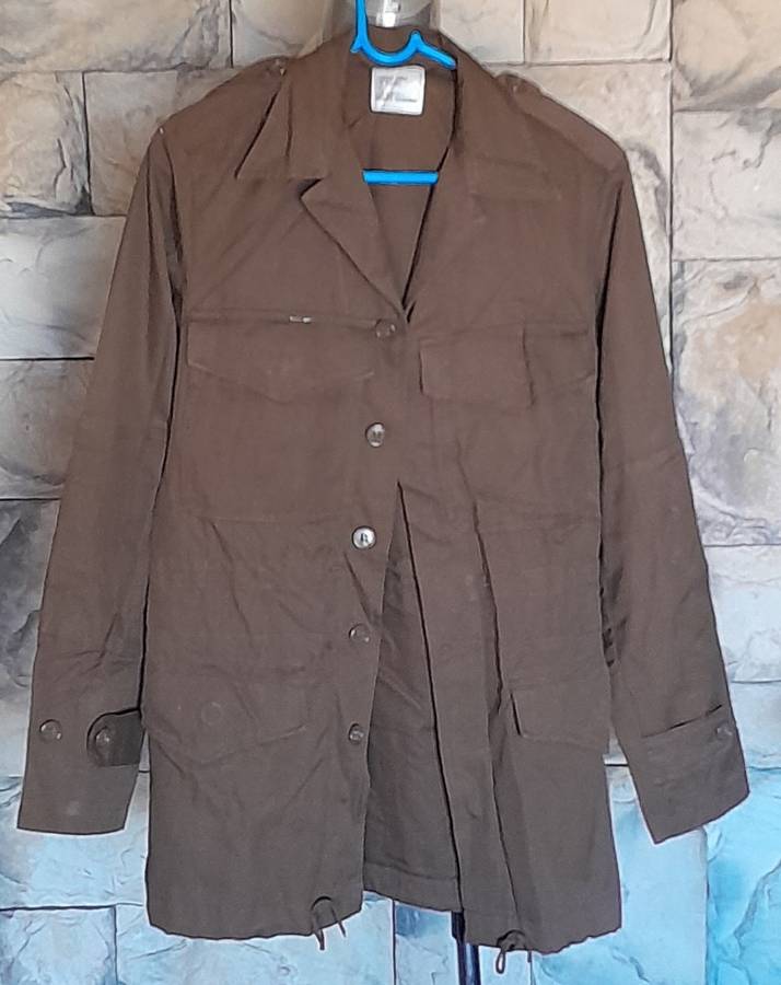 1981 SADF Border War Field Dress Jacket. MARBURG MFFRS.  Size:  X-Small.