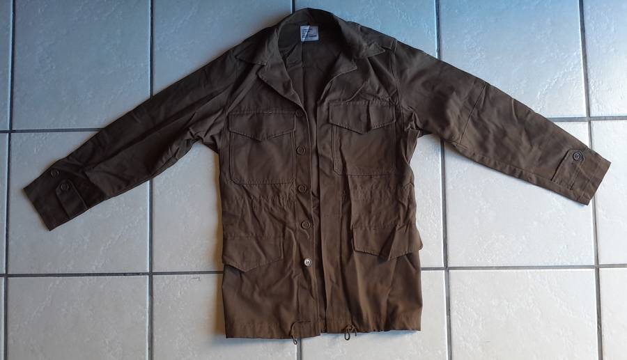 1981 SADF Border War Field Dress Jacket. MARBURG MFFRS.  Size:  X-Small.