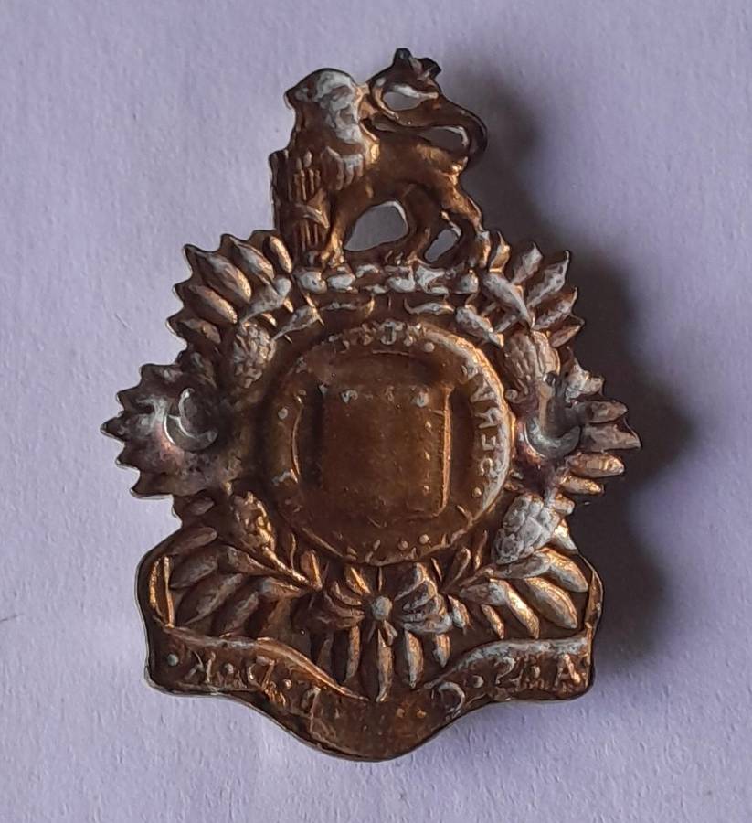 SA Army Service Corps ASC / ADK Badge.  Pins Intact.
