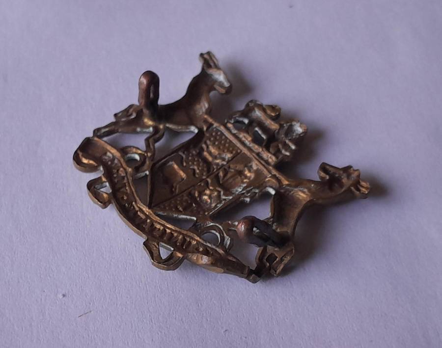 SADF Warrant Office Rank Badge.  Compressed Lugs.