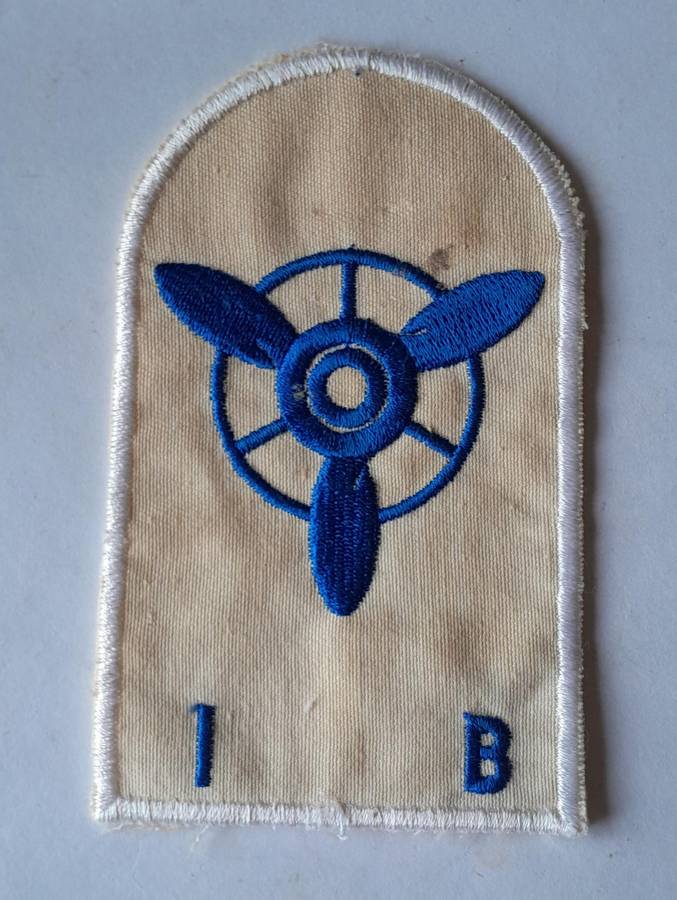 SADF Navy Internal Combustion Artificer Large Mustering Badge.