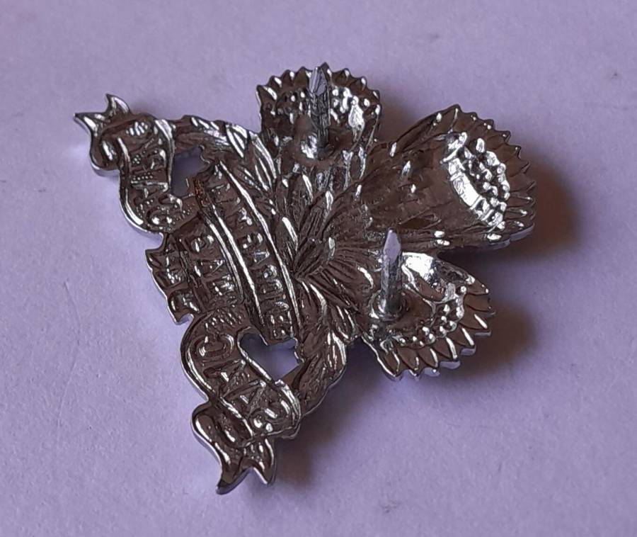SADF Armoured Corps Badge.  Pins Intact.