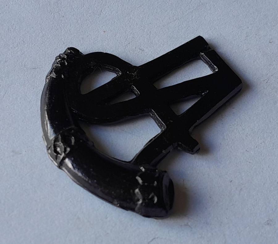 Rhodesian Army Internal Affairs Badge.  No Lugs.