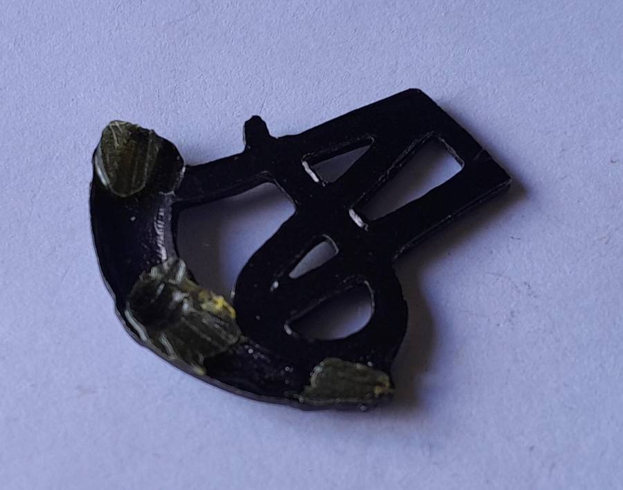 Rhodesian Army Internal Affairs Badge.  No Lugs.