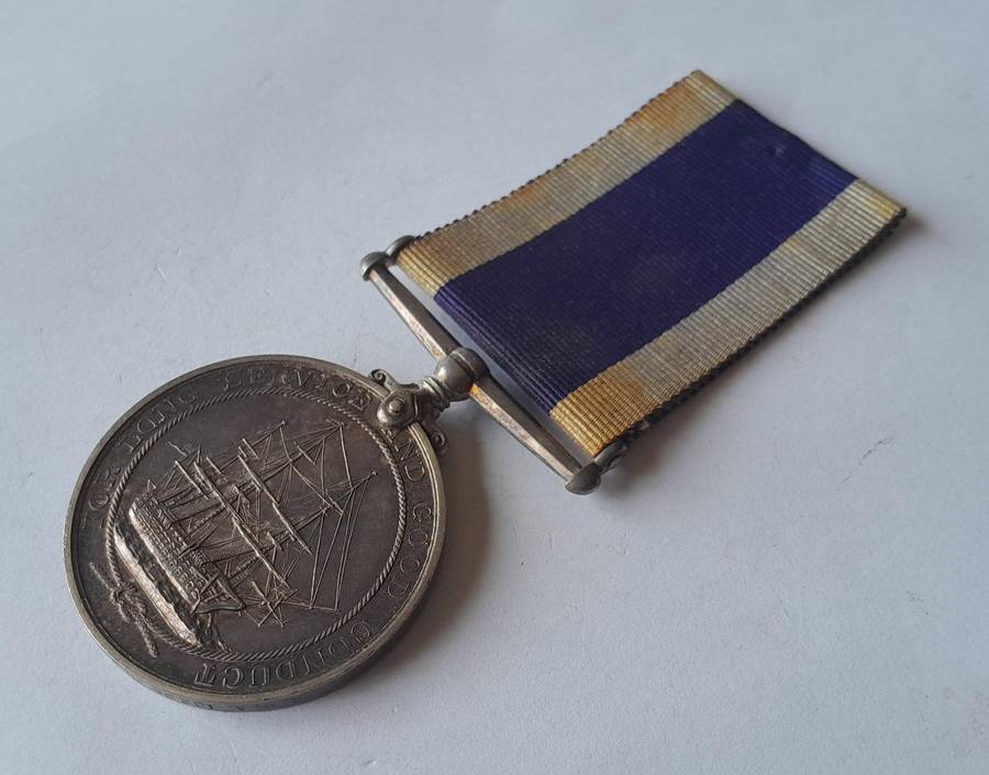 "Reserved" WW1 Royal Navy Long Service and Good Conduct Medal To "R.M.A. 10235 H.VASE. GNR. R.M.A."