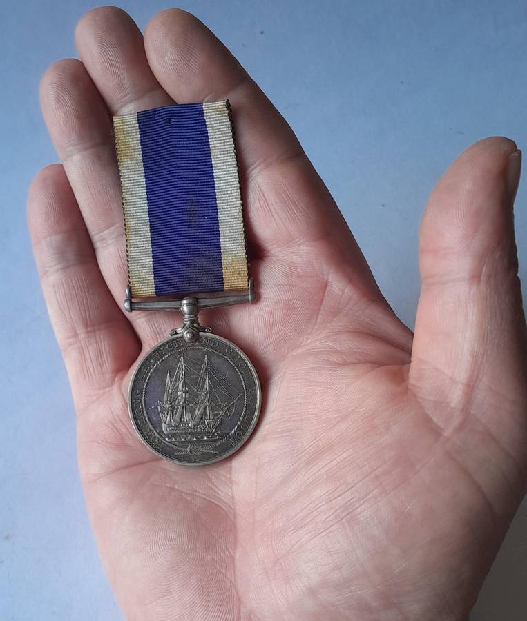 "Reserved" WW1 Royal Navy Long Service and Good Conduct Medal To "R.M.A. 10235 H.VASE. GNR. R.M.A."