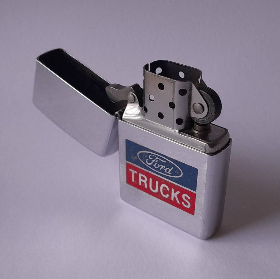 Vintage Zippo Ford Trucks Lighter.