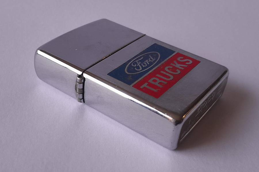 Vintage Zippo Ford Trucks Lighter.