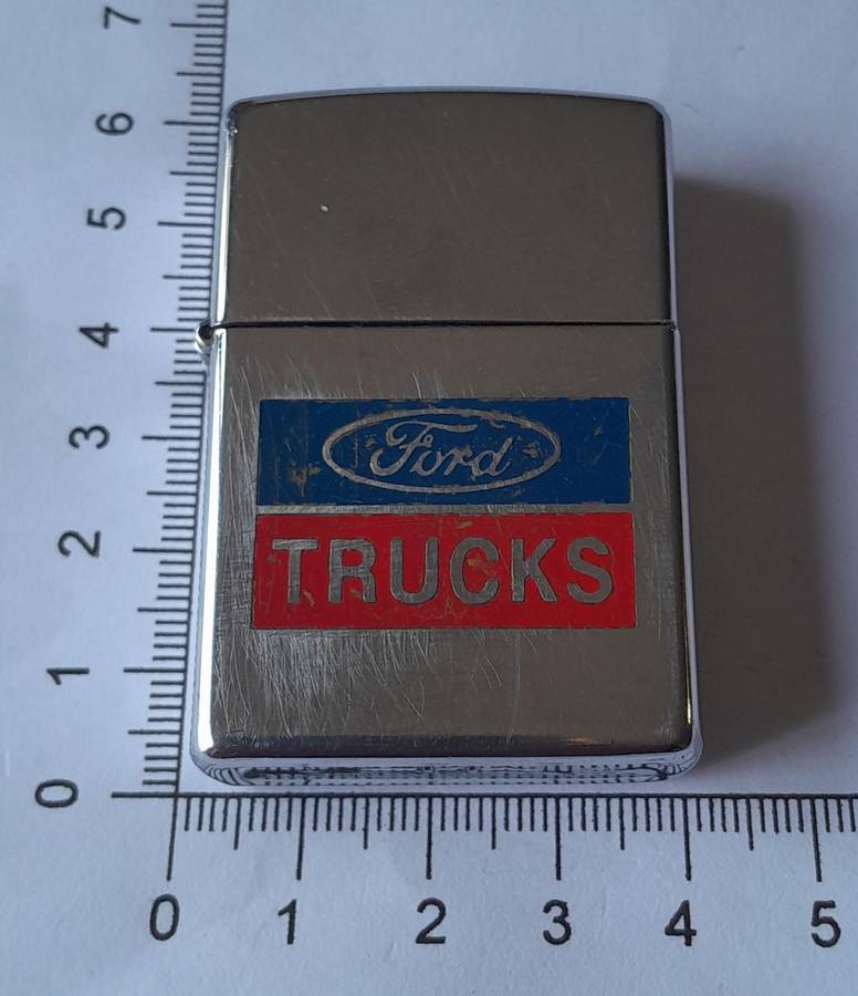 Vintage Zippo Ford Trucks Lighter.