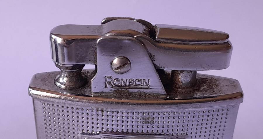 1960's Ronson Cadet Petrol Lighter.  Made In England.