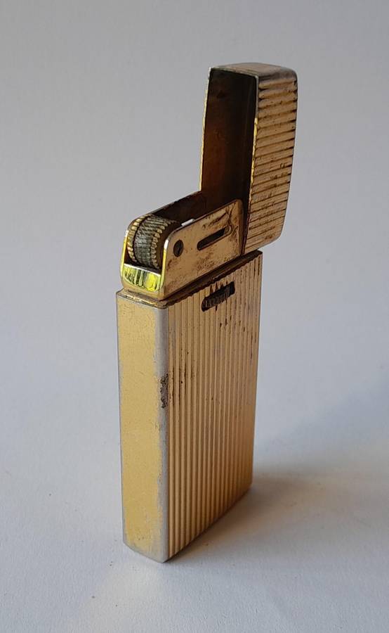 Vintage "Custom" Goldtone Butane Gas Lighter. GAZ-8, Ohsawa.