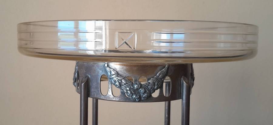 Antique Art Nouveau J.P. Kayser & Sohn (Kayserzinn) Jugendstil Centrepiece
