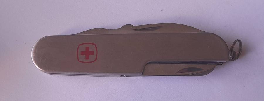 Vintage Swiss Army Style Multi-Tool Folding Knife.