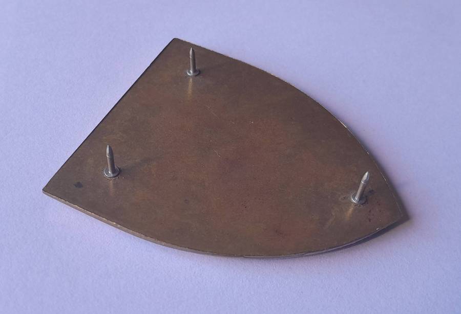 SADF 1 Infantry Battalion Shoulder Flash.  1st Type.  All Pins Intact.
